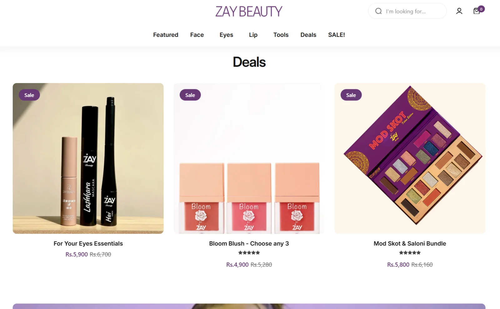 Beauty Brand project